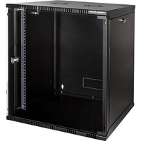 LogiLink W12B54B rack cabinet 12U Wall mounted rack Black