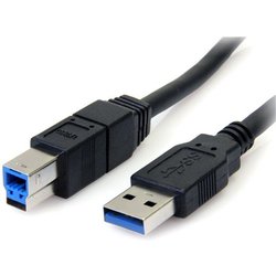 Startech.Com Black 3 Ft Usb 3.0 Super Sp