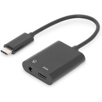 Digitus USB-C adapter / converter. USB-C to USB-C + 3.5mm jack