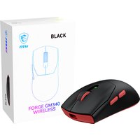 MSI Forge Gm340 Wireless Black mouse Gaming Ambidextrous RF Wireless +