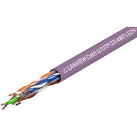 Lanview LVN122150 networking cable Purple 305 m Cat6 U/UTP (UTP)
