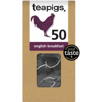 TEAPIGS English Breakfast Envelope Tea Bags Pack of 50