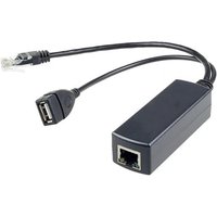 FDL ACTIVE PoE SPLITTER - 48V TO 5V / 2.4A - RJ45 & USB A SOCKET