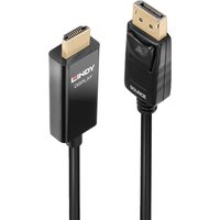 Lindy 5m DP to HDMI Adapter Cable with HDR