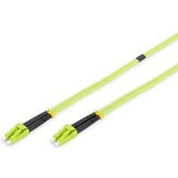 FDL 3M OM5 50/125 LC-LC 2.8mm FIBRE OPTIC CABLE - LIME GREEN