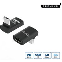 Microconnect USB4-CCFAS90-240W USB cable USB4 Gen 3x2 0 m USB C Black