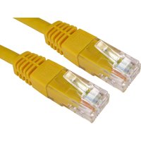 Cables Direct UTP Cat6 20m networking cable Yellow U/UTP (UTP)
