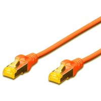 FDL 0.5M CAT.6a 10Gb S-FTP LSZH PATCH CABLE - ORANGE