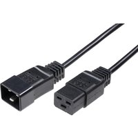 Microconnect PE141505 power cable Black 0.5 m C20 coupler C19 coupler