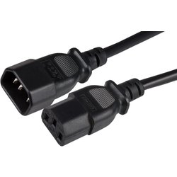 Maplin MK24B Power Cable Black 2 M C14 Coupler C13 Coupler Maplin MK24B Power Cable Black 2 M C14 Coupler C13 Coupler