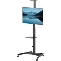 Fellowes 100136877 monitor mount / stand 177.8 cm (70") Floor Bla