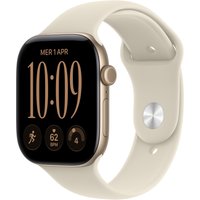 Apple Watch Series 12 GPS 46mm Light Gold Aluminium Case with Sand Spo
