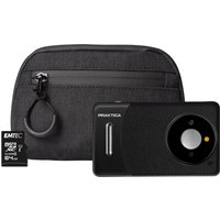 Praktica DZ13 Compact Digital Camera - Black - Camera + 64GB MicroSD C