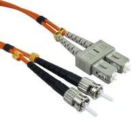 Cables Direct 10m OM2 Fibre Cable ST - SC