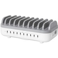 Manhattan 10-port USB-C Charging Station. USB-C Output: 10x 20W. Max 2