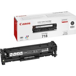 Canon 2662B002/718BK Toner cartridge black. 3.4K pages ISO/IEC 19798 f
