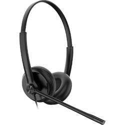 Yealink YHS34 Headset Wired Head-Band Calls/Music Black