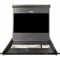 Raritan T1700 rack console 43.9 cm (17.3") 1920 x 1080 pixels Bla