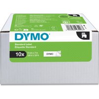 Dymo 2093096 DirectLabel-etikettes black on white 9mm x 7m Pack=10 for