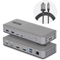 StarTech.com Dual-Monitor USB-C Docking Station. HDMI. 4K 60Hz. 100W L