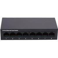 FDL 8 PORT GIGABIT SWITCH - DESKTOP / METAL