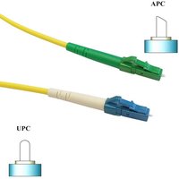 FDL 1M OS2 9/125 LC/APC-LC SLX FIBRE OPTIC CABLE - YELLOW