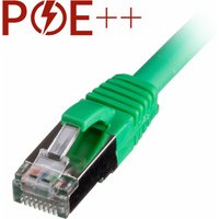 Cablenet 5m Cat6a RJ45 Green S/FTP LSOH 26AWG Snagless Booted Patch Le