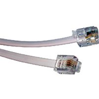 Cables Direct 20m RJ11 Modem Cable Grey