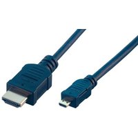 MCL MC386-2M HDMI cable HDMI Type A (Standard) HDMI Type D (Micro) Bla