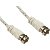 Cables Direct F M/M. 1.5m coaxial cable White