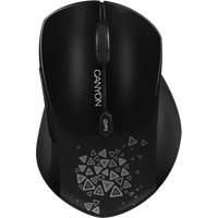 Canyon 800/1600DPI Switchable Mouse Black