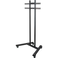 B Large Universal Flat Screen Trolley Floor Stand (VESA 800 x 6