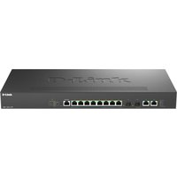 D-Link 12-Port Multi-Gigabit Smart Managed PoE+ Switch including 8 x 2