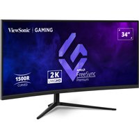 Viewsonic VX3418C-2K computer monitor 86.4 cm (34") 3440 x 1440 pixels UltraWide Quad HD Black