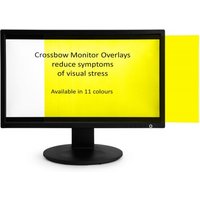Crossbow Education Monitor Overlay Yellow - 24 Widescreen (299 x 529 m