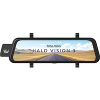 Road Angel Halo Vision 3 Rear View Mirror 4K Dual Dashcam - 10" T