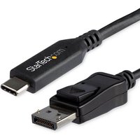 StarTech.com 6ft/1.8m USB C to DisplayPort 1.4 Cable - 4K/5K/8K USB Ty