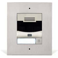 2N IP Solo video intercom system Nickel