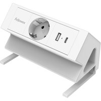 Fellowes 100137173 power extension 2 m 1 AC outlet(s) Indoor White
