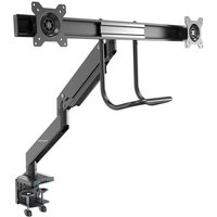 StarTech.com Desk Mount Dual Monitor Arm with USB & Audio - Slim F
