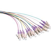LogiLink FL4LC02 InfiniBand/fibre optic cable 2 m LC Aqua colour. Blac