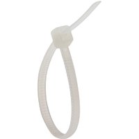Titan CT10025N cable tie Releasable cable tie Nylon White 100 pc(s)