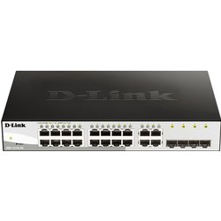 D-Link DGS-1210-20 Managed L2 Gigabit Ethernet (10/100/1000) 1U Black