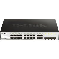 D-Link DGS-1210-20 Managed L2 Gigabit Ethernet (10/100/1000) 1U Black