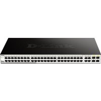 D-Link 52-Port Gigabit Smart Managed Switch including 4 x 100/1000Mbps