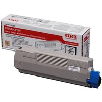 OKI 43865724 Toner black. 8K pages/5% for OKI C 5850