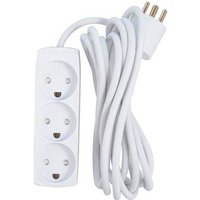 Microconnect GRU033WDK power extension 3 m 3 AC outlet(s) Indoor White