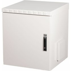 Equip Safe Outdoor 19' Cabinet. 12U. 600X600MM. RAL7035 Grey