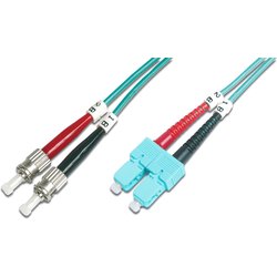 Digitus Fiber Optic Multimode Patch Cord. Om 3. St / Sc
