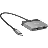 j5create JCA465 - 8K USB-C® to Dual HDMI™ Display Adapter
